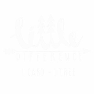 Little Difference Logo White